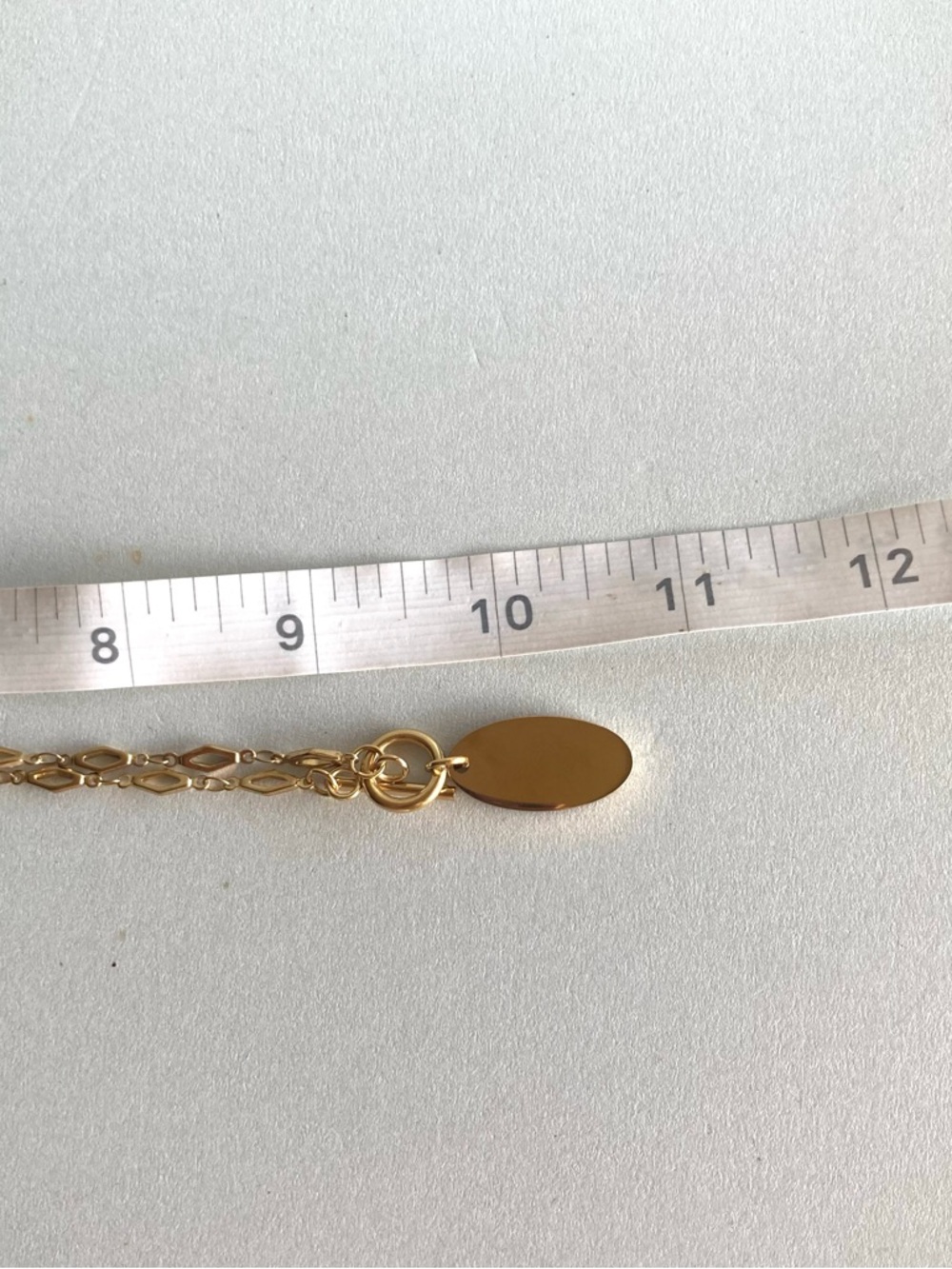 ๐1 day sale๐ Gold-Tone Oval Toggle Necklace Women's Jewelry NWOT - Picture 6 of 6